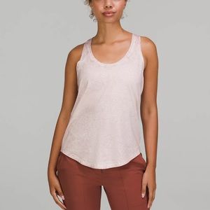 Lululemon pink Love tank top 4